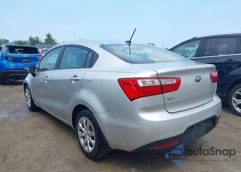 2015 Kia Rio Lx из США, поврежденный, VIN KNADM4A37F6458241